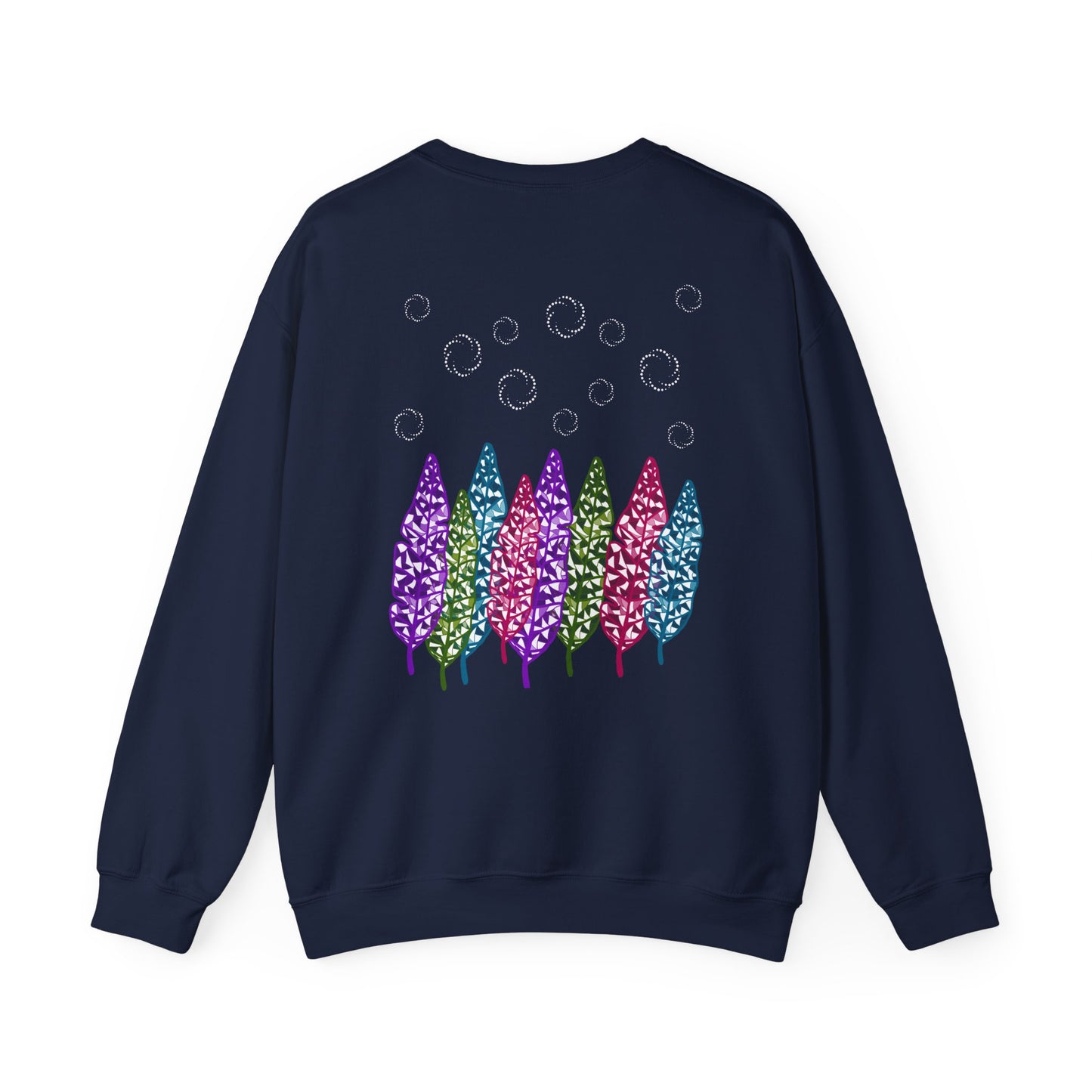 Tree Leaves Crewneck Sweatshirt