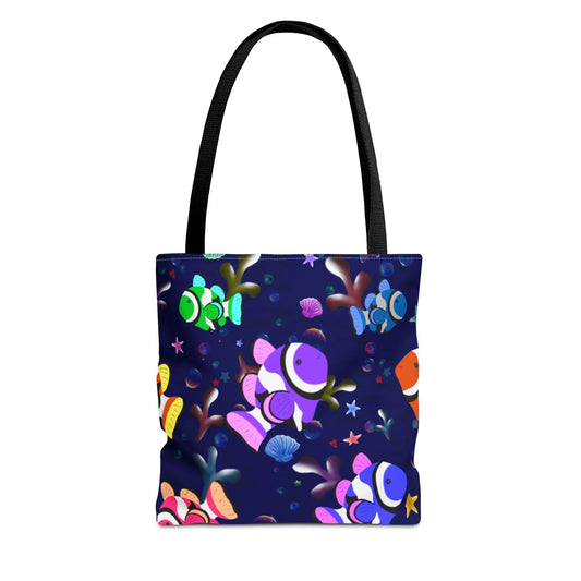 Colorful Clownfish Tote Bag