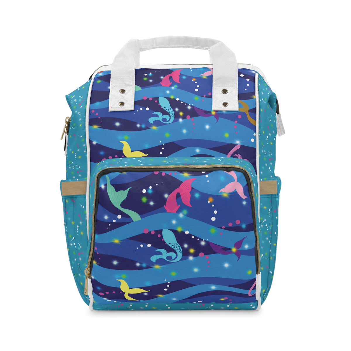 Diaper Backpack Mermaid Tail