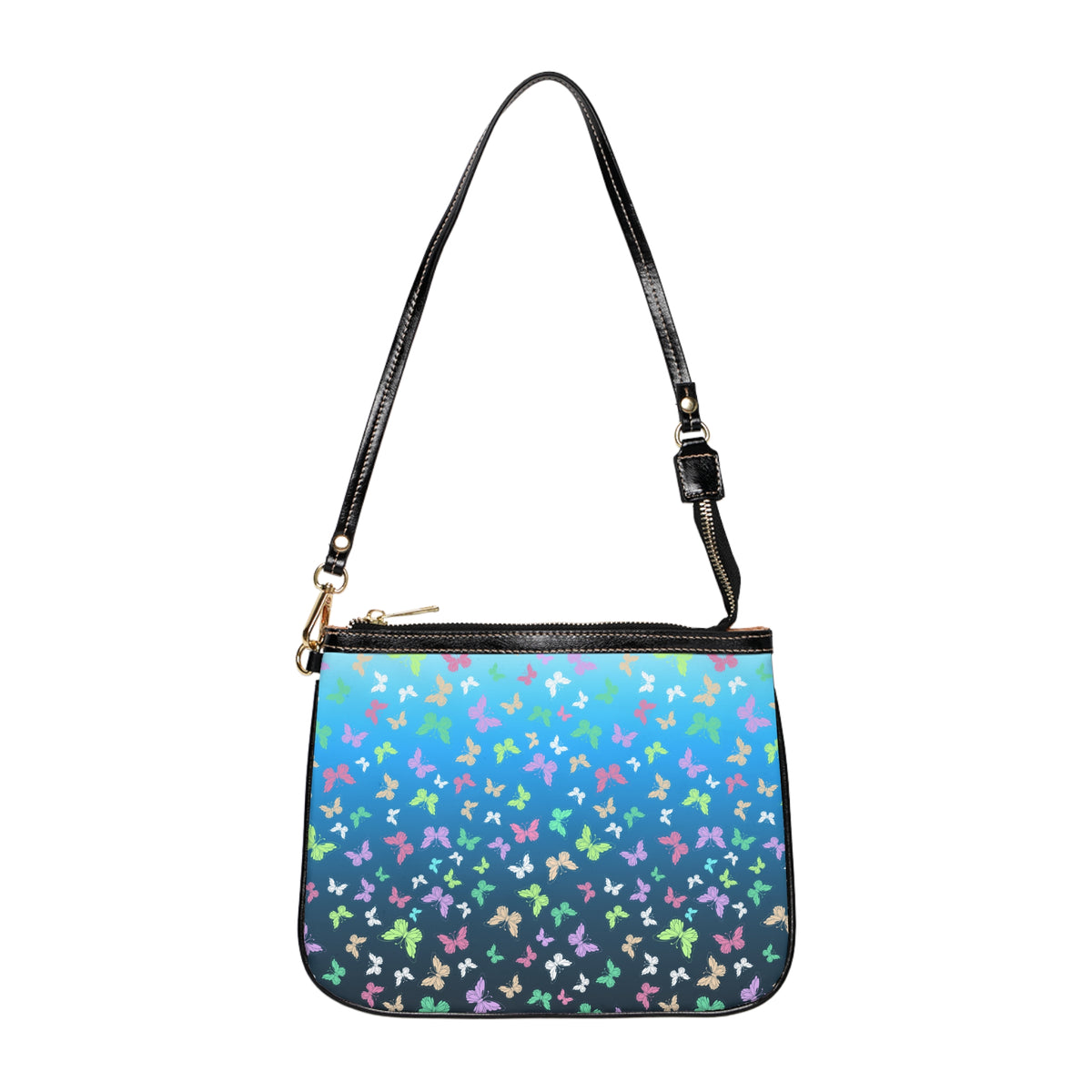 Blue Butterfly Shoulder Bag
