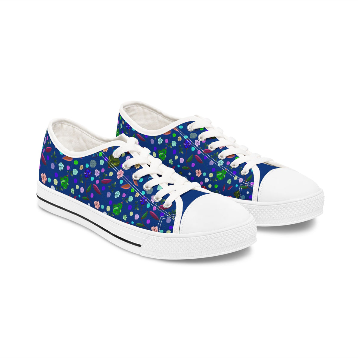 Rose Women's Sneakers Blue Garden