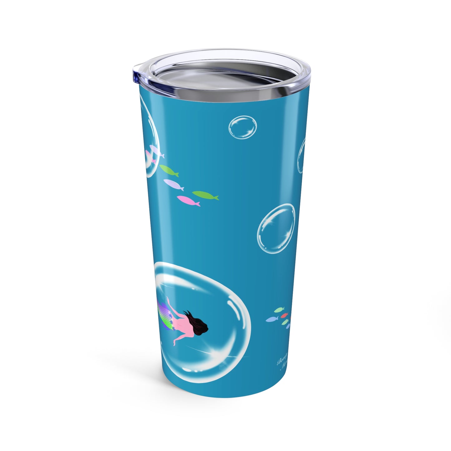 Mermaid & Bubble Tumbler 20oz