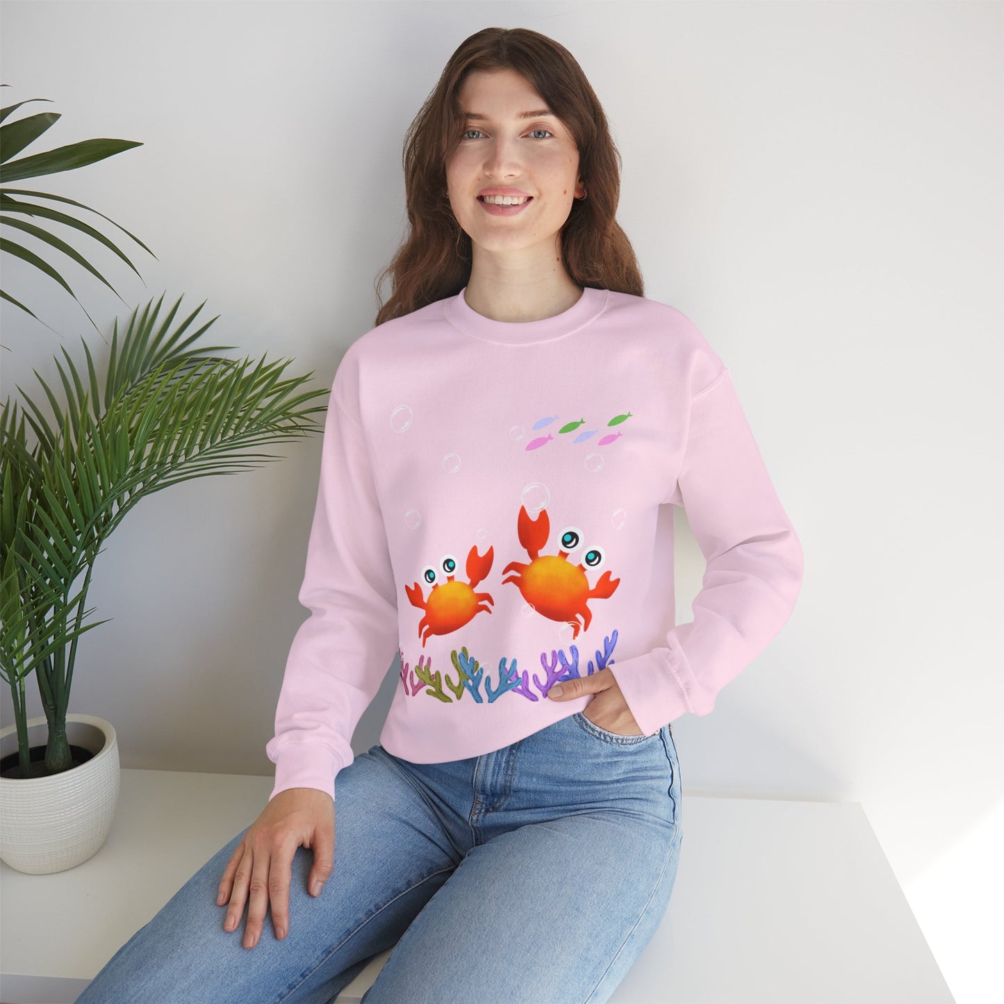 Crab Crewneck Sweatshirt