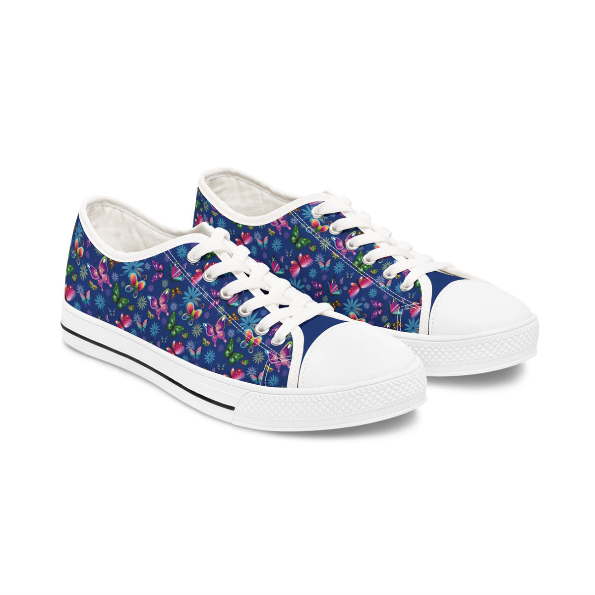 Butterfly Women's Sneakers Blue