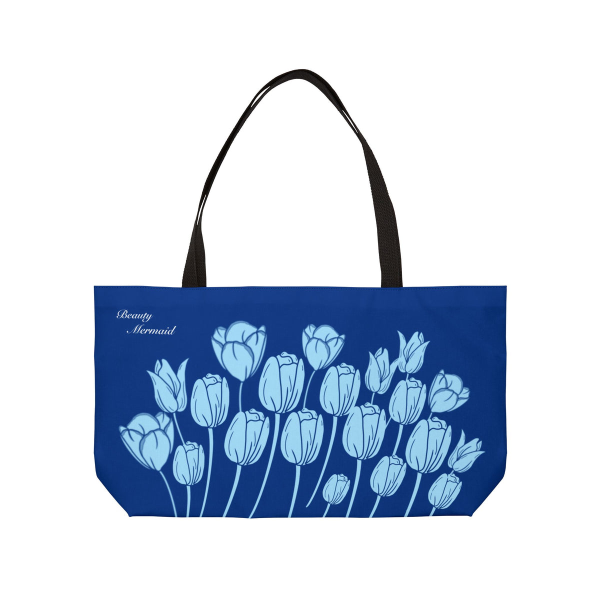 Blue Tulip Weekender Tote Bag