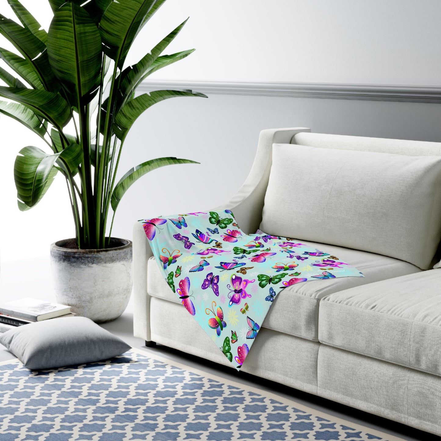 Butterfly Dream Baby Swaddle Blanket