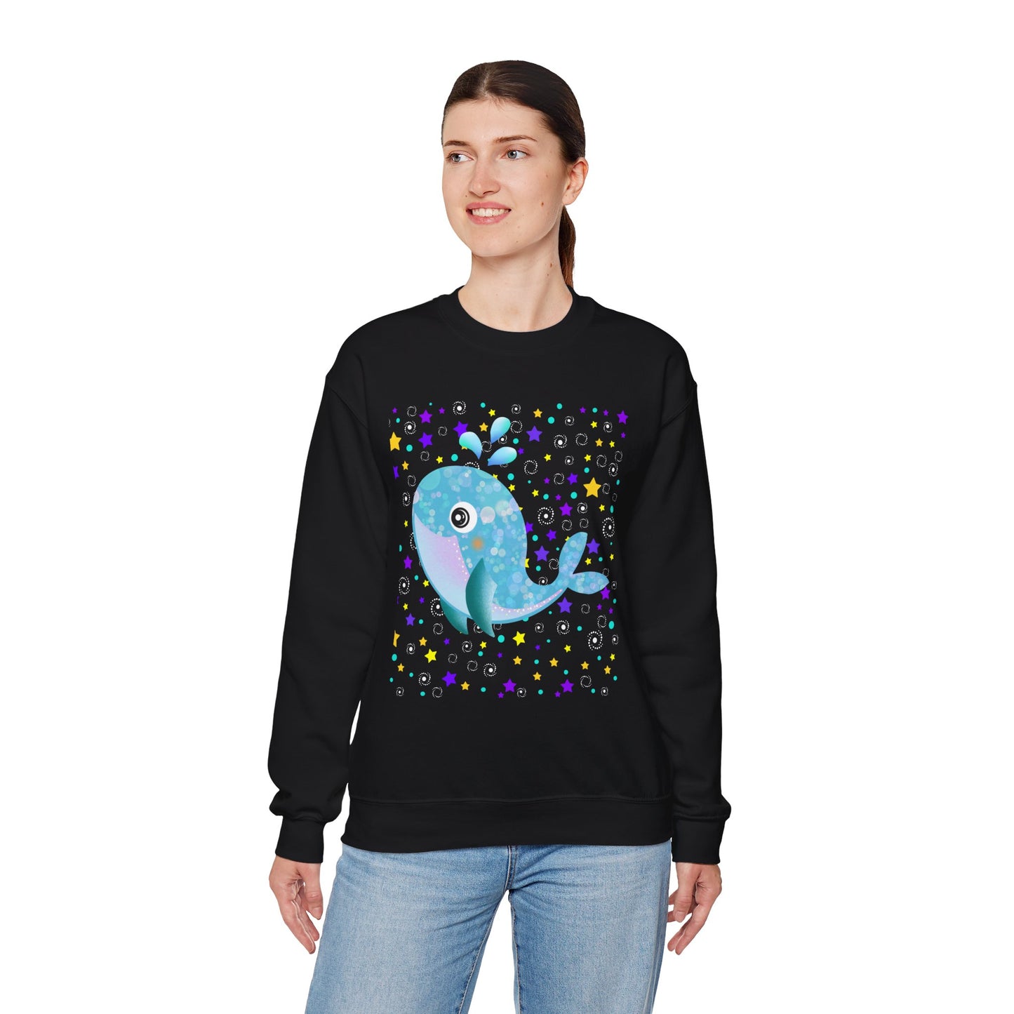 Whale Crewneck Sweatshirt