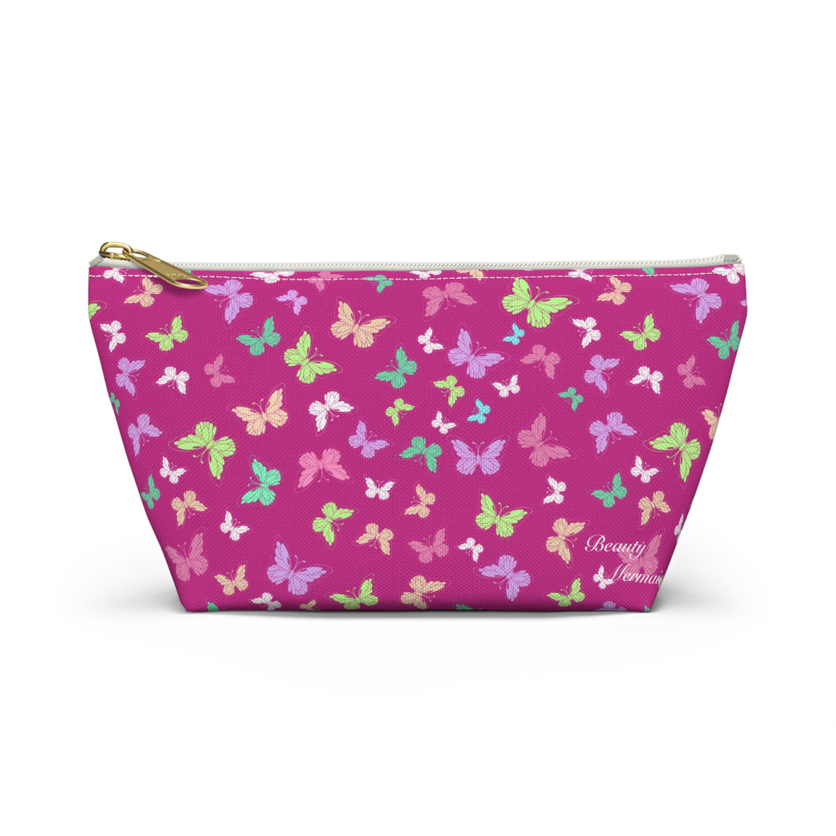 Butterfly Pink Accessory Pouch