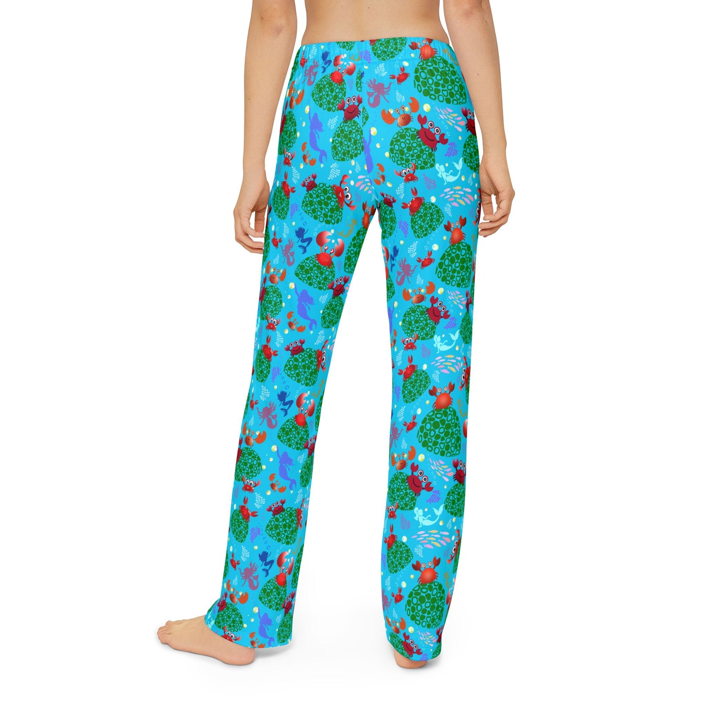 Crab & Mermaid Kids Pajama Pants